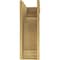Ekena Millwork 12"W x 24"D x 36"H Classic Warren Rough Cedar Woodgrain TimberThane Corbel, Primed Tan CORUR12X24X36WARRCPR - alternate 3
